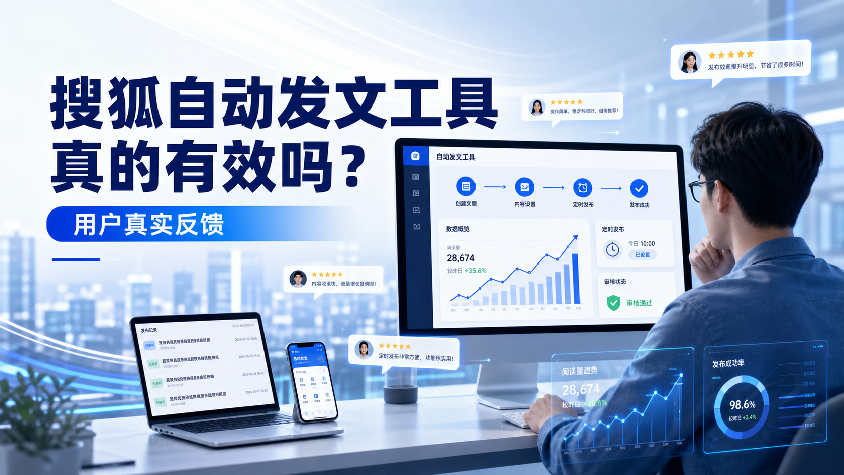 搜狐自动发文工具真的有效吗？南宁用户的真实反馈